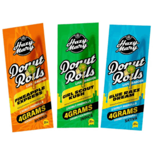 Hazy Mary THC-A Donut Rolls