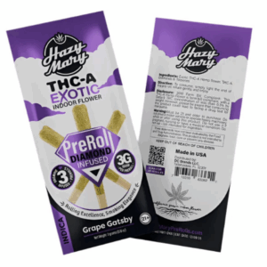 Hazy Mary THC-A Exotic Diamond Pre-Rolls